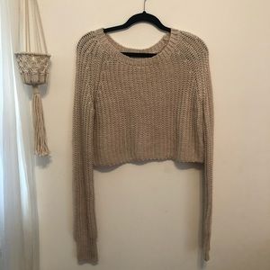 Crop Chunky Sweater